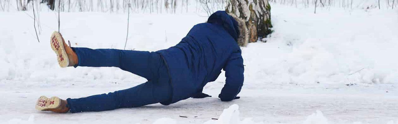 Is A Property Owner Negligent If I Slip & Fall On Ice?